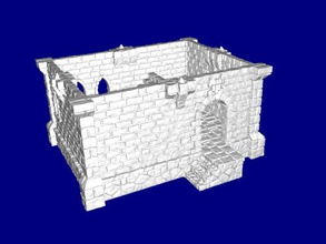 stone ruins art architecture 3d print model - Mito3D