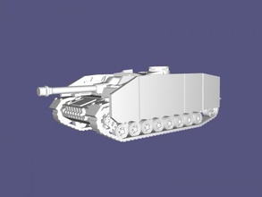stug iv free 3d model - download stl file Toys Games tank destroyer world tanks 3d print model - Mito3D
