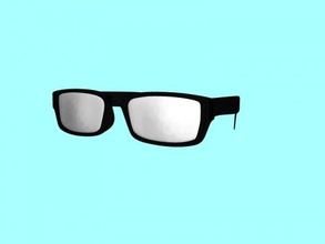 stylish glasses obj fashion accessories 3d print model - Mito3D