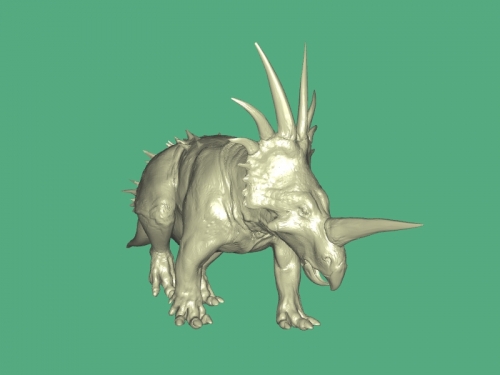 styracosaurus oyuncaklar hayvanlar 3D print model - Mito3D