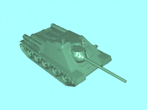 su-85 free 3d model - download stl file Toys Machinery soviet casemate-style self-propelled gun 3d print model - Mito3D