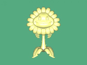 sunflower toys games 3d print model - Mito3D