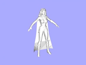 super woman toys cartoons 3d print model - Mito3D