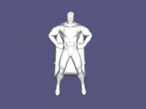superheld obj spielzeuge cartoons 3d print model - Mito3D
