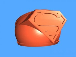superman ring fashion ornaments 3d print model - Mito3D