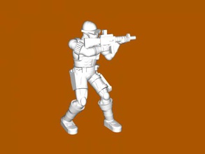 supporto soldato giocattoli giochi 3d print model - Mito3D