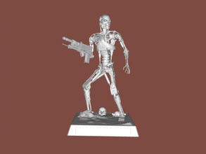 t800 in high quality toys films 3d print model - Mito3D