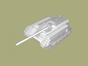 tank yok edici oyuncaklar oyunlar 3d print model - Mito3D