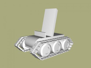 tank kulp destek gadget'lar telefonlar 3d print model - Mito3D