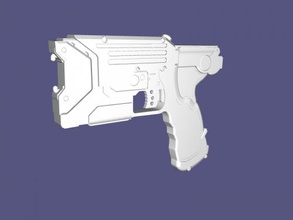taser brinquedos arma 3d print model - Mito3D