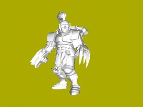 trovão guerreiro brinquedos jogos 3d print model - Mito3D