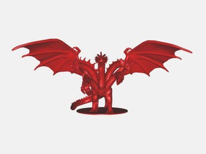 tiamat dragão brinquedos jogos 3d print model - Mito3D