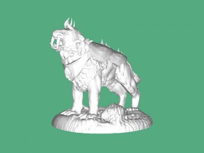 tiger in armor toys animals 3d print model - Mito3D
