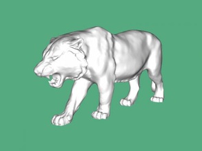 tiger spielzeuge tiere 3d print model - Mito3D