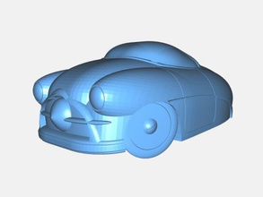 toy car free 3d model - download stl file Toys Machinery cartoon children 3d print model - Mito3D