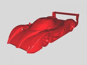 toyota gt-one gratuita modello 3d - scaricare il file stl I giocattoli Macchine auto da corsa, azienda giapponese 3d print model - Mito3D