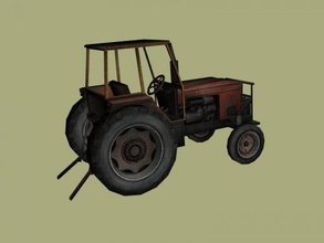 tractor obj toys machinery 3d print model - Mito3D