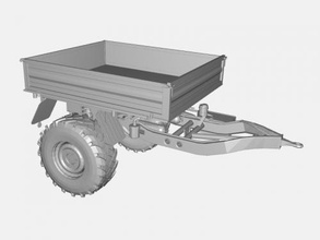 trailer toys machinery 3d print model - Mito3D