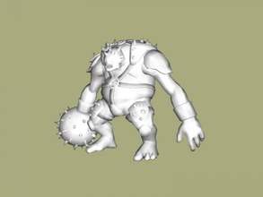 troll obj jouets jeux 3d print model - Mito3D