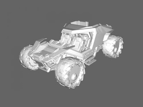 tumbril land systems cyclone free 3d model - download stl file Toys Machinery car star citizen game 3d print model - Mito3D