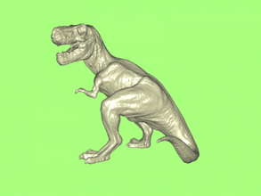 tiranossauro rex brinquedos animais 3d print model - Mito3D