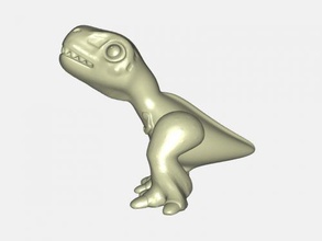 tyrannosaurus oyuncak oyuncaklar hayvanlar 3d print model - Mito3D