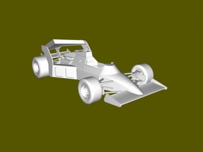 tyrrell 012 juguetes maquinaria 3d print model - Mito3D