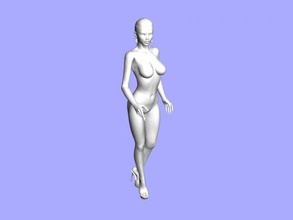 nudo donna giocattoli 3d print model - Mito3D