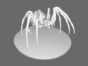 undead spider free 3d model - download stl file Toys Cartoons scary bone 3d print model - Mito3D
