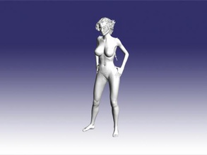 spogliarsi donna giocattoli 3d print model - Mito3D