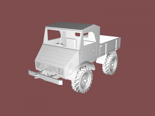 unimog 401 juguetes maquinaria 3D print model - Mito3D