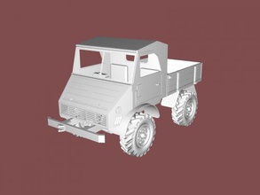 unimog 401 jouets machinerie 3d print model - Mito3D