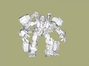 unknown transformer free 3d model - download obj file Toys Films beautiful character transformers 3d print model - Mito3D