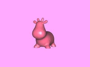 unusual monster free 3d model - download stl file Toys Animals positive creation 3d print model - Mito3D