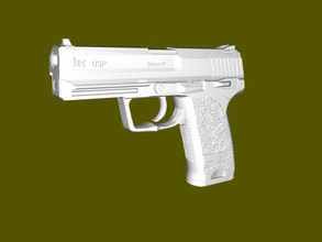 usp9 toys weapon 3d print model - Mito3D