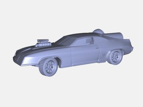 v8 gratuita modello 3d - scaricare il file stl I giocattoli Macchine potente auto da corsa 3d print model - Mito3D