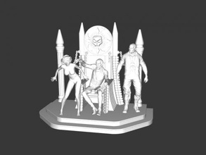 vampir diorama spielzeuge cartoons 3d print model - Mito3D