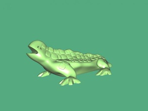 varan free 3d model - download stl file Toys Animals toy lizard 3d print model - Mito3D