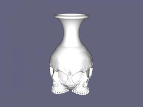 vazo kafatasları ev iç 3d print model - Mito3D