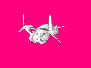 vb-01 vertibird free 3d model - download stl file Toys Games future helicopter fallout 4 3d print model - Mito3D