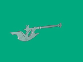 viking ax free 3d model - download stl file Toys Weapon battle ax symbols stl file 