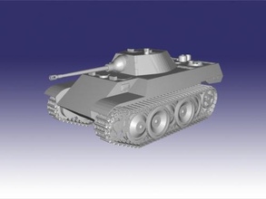 vk 16.02 leopard toys machinery 3d print model - Mito3D