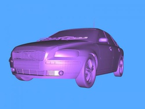 volvo s40 gratuita modello 3d - scaricare il file obj I giocattoli Macchine auto più sicura di 3d print model - Mito3D