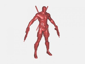 wade wilson oyuncaklar filmler 3d print model - Mito3D