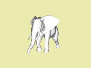 elefant spielzeuge tiere 3d print model - Mito3D