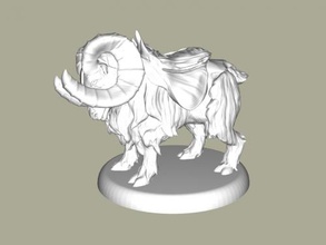 war ram toys animals 3d print model - Mito3D