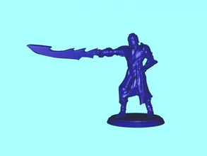 warrior in armor toys people 3d print model - Mito3D