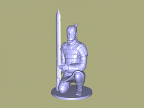 warrior toys people 3d print model - Mito3D