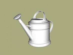 watering can free 3d model - download obj file Home Accessories indispensable garden accessories 3d print model - Mito3D