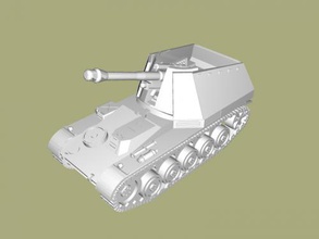 wespe libre modelo 3d - descargar archivo stl Los juguetes De la maquinaria alemán autopropulsados arma utilizada durante segunda guerra mundial 3d print model - Mito3D